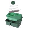 Pote de Almoço Espesso da Amazon para Trabalhadores de Escritório, Pote de Almoço Conservador de Frescor, Louça para Micro-ondas, Pote de Almoço Grande para Estudantes com Dois Compartimentos