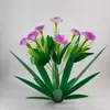 Adornos Metálicos de Agave de Hierro Transfronterizos Artesanías de Hierro Decoraciones para Plantas de Jardín al Aire Libre Césped Tulipanes
