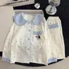 Nuevo Estilo de Primavera y Otoño para Niñas, Manga Larga, Pantalón Largo, Dibujos Animados, Ropa de Casa Cómoda con Cuello de Muñeca y Diseño de Algodón Nube, Conjunto Padre-Hijo