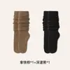 Calcetines largos de tubo para mujer, Calcetines JK de otoño e invierno, Calcetines largos de tubo estilo japonés, Calcetines altos hasta el muslo color blanco lechoso, Calcetines altos hasta el muslo antideslizantes
