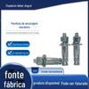 Fabricantes de âncora mecânica reparar gecko strass expansão piso alargamento tubo único tubo duplo mecânico traseira larga âncora inferior