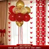 Balão de Urso Decoração Suspensa para Casamento Suprimentos para Casa Nova Quarto Decoração de Quarto de Casamento Conjunto de Decoração de Quarto Arranjo de Casamento