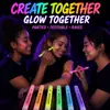 ¡Guau, 12 bolígrafos de pintura fluorescentes de colores, bolígrafos fluorescentes UV, bolígrafos de graffiti para arte corporal que revelan color con luz negra, suministros de entretenimiento para fiestas