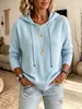 Suéter de tricô com capuz de lã, bestseller transfronteiriço para outono e inverno, para mulheres, macio e amigo da pele, estilo casual, versátil para o dia a dia, pulôver quente