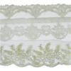 Encaje ropa de encaje accesorios textiles para el hogar blanco europeo decorativo cincha pequeña fábrica de borde malla bordado encaje al por mayor