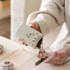 Frasco Cerámico Sellado para Guardar Té Pu'Er, Frasco de Almacenamiento de Té a Prueba de Humedad con Aroma a Osmanthus