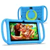 En stock: Nuevo Modelo Exclusivamente para Ventas Transfronterizas Tableta Educativa Infantil de 7 pulgadas con Asa Protectora y Funda de Silicona, Rotación de 360 Grados