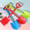 Pá de Praia Atacado Plástico Espessado Pá para Cavar Areia Brinquedo de Areia Pá Grande Infantil Ferramenta para Brincar na Areia Conjunto Tudo-em-Um
