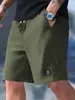 Pantalones Cortos Deportivos Casuales para Hombre Europeos y Americanos Transfronterizos Verano Versátiles para Hombre Talla Grande Holgados Pantalones de Cinco Puntos Pantalones Cortos a Cuadros de Piña para Hombre