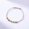 Pulseras de Cuerda Coloridas del Festival del Bote del Dragón, Colgantes Iridiscentes de Dibujos Animados de Tamales de Arroz, Pulseras Ajustables Trenzadas Brillantes y Joyería
