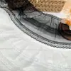 Novo Spot Rede de Camada Dupla Renda Plissada Renda Acessórios Decoração de Roupas Materiais Acessórios Materiais de Embalagem de Brinquedos