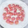 Accesorios para joyería acrílica DIY color mágico transparente garra de gato con agujero pulsera con cuentas collar con cuentas llavero lote a granel