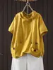 Camiseta corta con capucha de estilo coreano casual talla grande 100 kg para hombres y mujeres, nuevo top versátil de moda verano 2026
