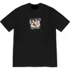 Camiseta Malcolm X 25Ss Marca Trendy Europea y Americana Foto de Personaje Camiseta de Manga Corta Algodón Puro para Hombre y Mujer Manga Media Pareja