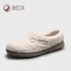Pantuflas de Algodón Groom para Mujer, Pantuflas Cálidas con Forro de Felpa, Nuevas Pantuflas de Felpa de Algodón para el Hogar de Interior Otoño e Invierno 2026 para Mujer