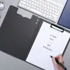 Carpeta de Secretario al por Mayor de Fábrica A4 Espuma Archivo Contrachapado Clip Libro de Información Horizontal Suministros de Oficina para Estudiantes Papelería