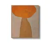 Pintura decorativa de pared de fondo para sofá minimalista nórdico, arte abstracto moderno retro, pintura colgante para porche, sala de estar estilo Instagram