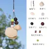 Paquete de Materiales para Colgante de Cáscara de Fruta Natural Semillas Bodhi Duobao Cordón para Teléfono Set de Colgantes de Cáscara de Fruta Hechos a Mano Suministro al por Mayor