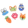 Accesorios de Resina Brillante de Zootopia Pegamento Blanco para Funda de Teléfono DIY Accesorios para el Cabello Llavero Zuecos Guantes Venta al por Mayor