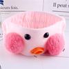 Banda elástica para el pelo de oso de vellón coral, corona, banda para el pelo de baño, hebilla para la cabeza con forma de corazón, accesorios para el pelo con forma de bola de pelo de Corea del Sur, tocados