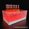 Balde de Gelo para Bar LED Acrílico Balde de Champagne Recipiente para Cerveja Balde de Cubos de Gelo Balde de Cerveja KTV Fornecimento Exclusivo Transfronteiriço Balde de Gelo Luminoso
