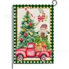 2024 Promoção Quente da Amazon Nova Bandeira de Jardim de Natal Bandeira de Jardim de Inverno Bandeira do Festival do Boneco de Neve Outlet de Fábrica