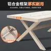 Mesa de Barbacoa del Patio Familiar Moe, Mesas y Sillas de Plástico y Madera para Jardín al Aire Libre, Parrilla de Carbón y Eléctrica Comercial para Exteriores, Ocio al Aire Libre de Madera Maciza