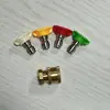 Adaptador PA de conexão rápida 1/4 para máquina de lavar carro, adaptador para cabeça de pistola de água, recipiente de espuma, frasco spray, metal verde, acessórios Yili