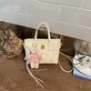 Bolsa feminina de nicho estilo estrangeiro, nova moda 2026, bolsa de mão pequena super popular para trabalho, bolsa de ombro e transversal tipo balde