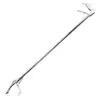 Pinza dentada larga galvanizada para ramas de jardín, pinza potente para atrapar serpientes, pinza de hierro para anguilas y herramienta de pesca en el mar para recuperar objetos