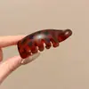 Pinza de Plátano de Satén de Gama Alta Estilo Coreano, Pasador Exquisito y Versátil para Mujer, Nuevo Modelo 2026, Pinza de Moño, Accesorio para el Cabello de Pinza Vertical