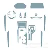 SAIC Maxus MAXUS D90 Pro Película Protectora de Pintura para Control Central de Retrofit Pantalla de Navegación del Instrumento Película Invisible de TPU