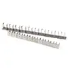 Abrazaderas/soportes de tubería de acero inoxidable 16, rompibles, abrazaderas de tubería engrosadas de 20 mm para decoración del hogar, abrazaderas de tubería de acero en forma de C para cableado de techo