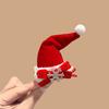 Grampo de cabelo estilo balé de Natal, chapéu de Natal, fofo, feminino, coração, todos os acessórios de cabelo, alto valor facial, franja lateral, grampo de cabelo, cocar