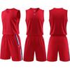 Conjunto de Uniformes de Basquete Atacado, Uniformes Esportivos, Uniformes de Treino para Estudantes Homens, Uniformes de Time de Manga Curta de Secagem Rápida para Homens e Mulheres