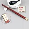 Palillos de madera estilo chino Aishanla (pequeña venta al por mayor) 100 pares de palillos de regalo de negocios de alta gama, personalización al por mayor