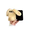 Orejas de Conejo Largas de Peluche Adecuadas para Funda de Teléfono Móvil Apple 18Ultra Iphone18Duo Creativa Plegable Linda Funda Dura