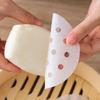 Papel vaporizador desechable al por mayor grado alimenticio para el hogar para hornear papel de aceite papel a prueba de aceite antiadherente bollos al vapor Papel para vaporera de bollos al vapor