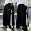 Pantalones para niños, pantalones deportivos rectos de primavera y otoño, corte holgado, pantalones largos casuales estilo coreano 2026 para niños mayores, pantalones deportivos elegantes para niños