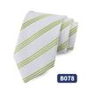 Gravata Masculina Poliéster Seda Jacquard Listrada Casual de Negócios Trabalho Profissional Fábrica de Origem Atacado em Estoque