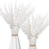 Eucalipto Dourado Artificial Folhas de Eucalipto Eucalipto Individual 38cm Decorativo Casamento Folhas Verdes Falsas Casa Flores Falsas