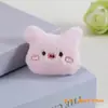 Broche de pelúcia de desenho animado, designs de coelho e urso, decorações fofas para suéteres de outono e inverno, miniaturas de bonecas, pins para mochilas, feito sob medida
