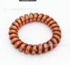 Comercio Exterior Alta Elasticidad Metal Plata Brillante Cordón para Teléfono Goma para el Cabello Translúcida Diadema Grande Cuerda para el Cabello Accesorios para el Cabello