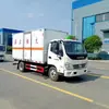 Caminhão de mercadorias perigosas, veículo de transporte de produtos perigosos, veículo de transporte de equipamentos explosivos, veículo de transporte de cilindros de gás liquefeito, veículo à prova de explosão tipo baú