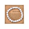 Manshang Joia de Mão Europeia e Americana Cristal Rosa Ágata Pulseira de Casal Amorosa Estilo Feminino Pulseira Branca Pérola Turquesa Amazon
