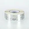 Rollo de pegatinas etiqueta de precio de supermercado pegatina transparente pegatina de papel kraft pegatina de PVC para ropa