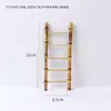Colección de Tejido de Bambú Accesorios de Arte de Bambú Natural Materiales Tejidos a Mano para Bricolaje Decoración Colgante para Puerta
