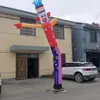 Hombre Bailarín Inflable de Apertura Oscilante Payaso Saludando Coche Lavador Papá Noel Estrella de Baile Aéreo Muñeco de Dibujos Animados Modelo Inflable