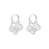 Brincos de Pérola Simples Novos Estilo Coreano Brincos Personalizados com Pedra Olho de Gato Brincos Elegantes Femininos Brincos Longos com Franjas