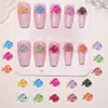 Peces que Brillan en la Oscuridad Mundo Marino Modelo Accesorios para Uñas Resina Piezas Pequeñas DIY Aretes de Caricatura Accesorios de Decoración de Uñas